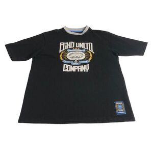 Vintage Ecko Unltd Shirt Mens XL Black Rhino 72 Y2K Raised Graphic Tee Cotton